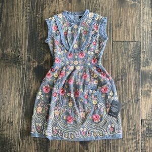 Needle and Thread embroidered dress